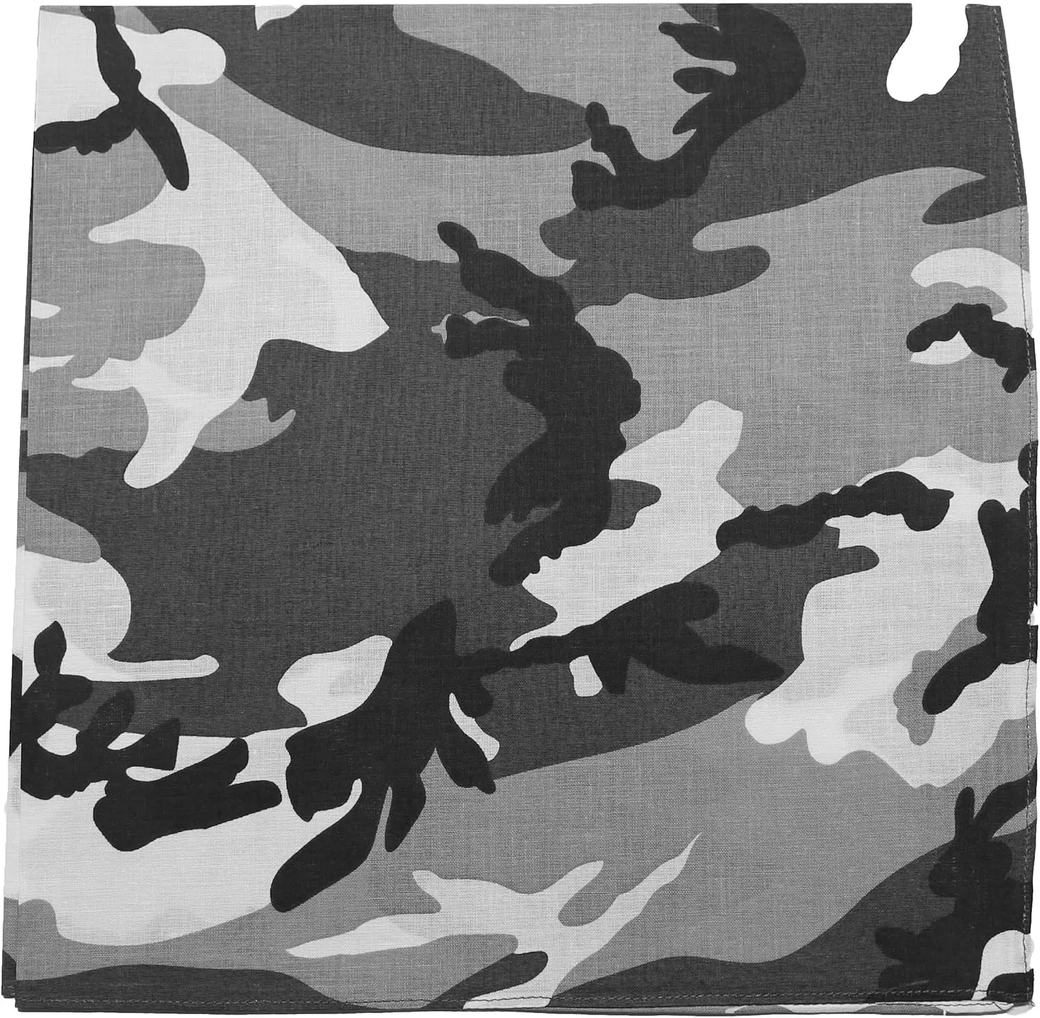 12 Pack Camouflage Bandanas Army Camo Headwraps Military Head Scarves Do-rags 100% Cotton Bandannas 22'' Square