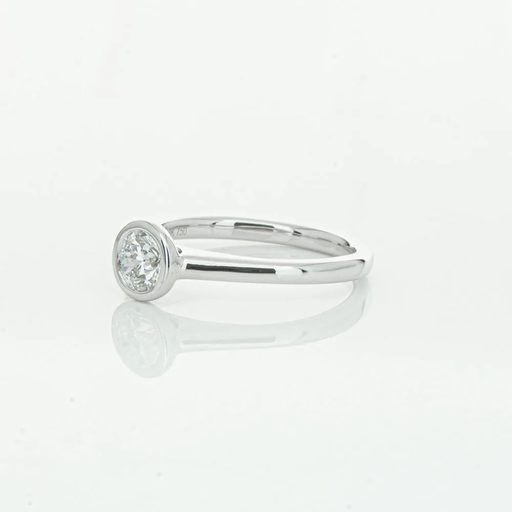 18ct White Gold .50ct Diamond Natalia Ring