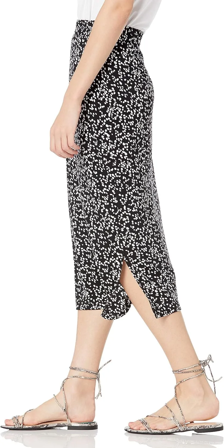 Amazon Essentials Women's Pull-On Knit Midi Skirt (Available in Plus Size)
