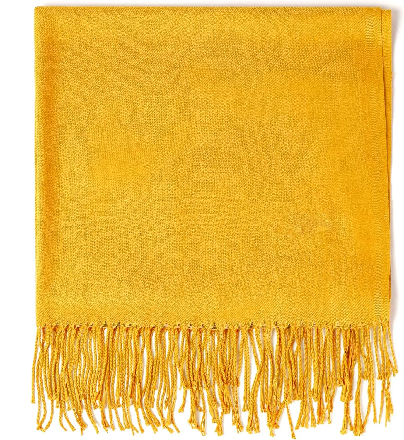 AMERICHAMP Super Soft Elegant Scarf for Women Men Cashmere Feel Winter Fall Fashion fringe Gift Lightweight solid cozy