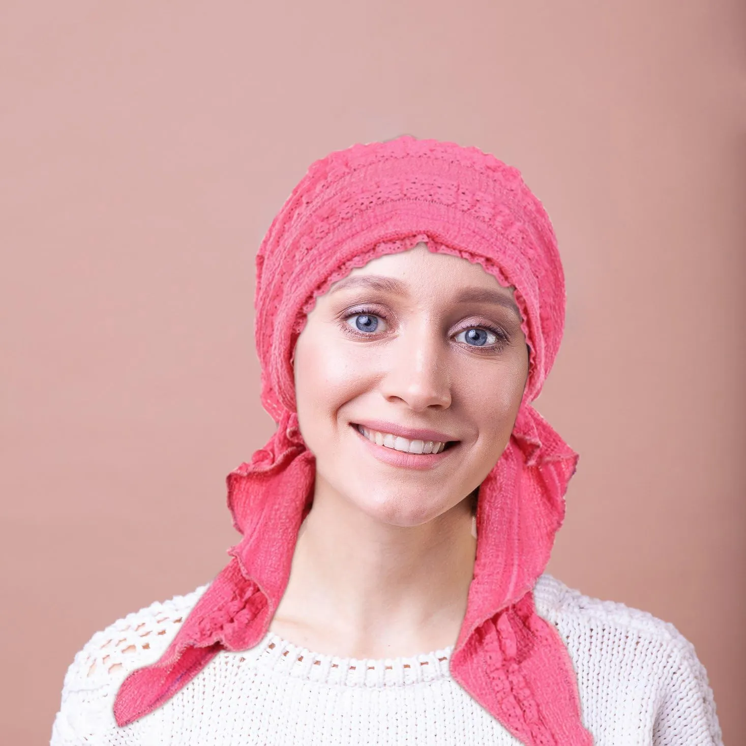 Babalet Slip-On Pre-Tied Beanie Women Headwear Turban Beanie Caps Head Wrap Headscarf for Women Sleep Hair Cover Hat