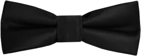 Black n Bianco Boys' Satin Modern Bow Tie Pre-Tied