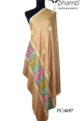 Booti embroidery shawl - 4697