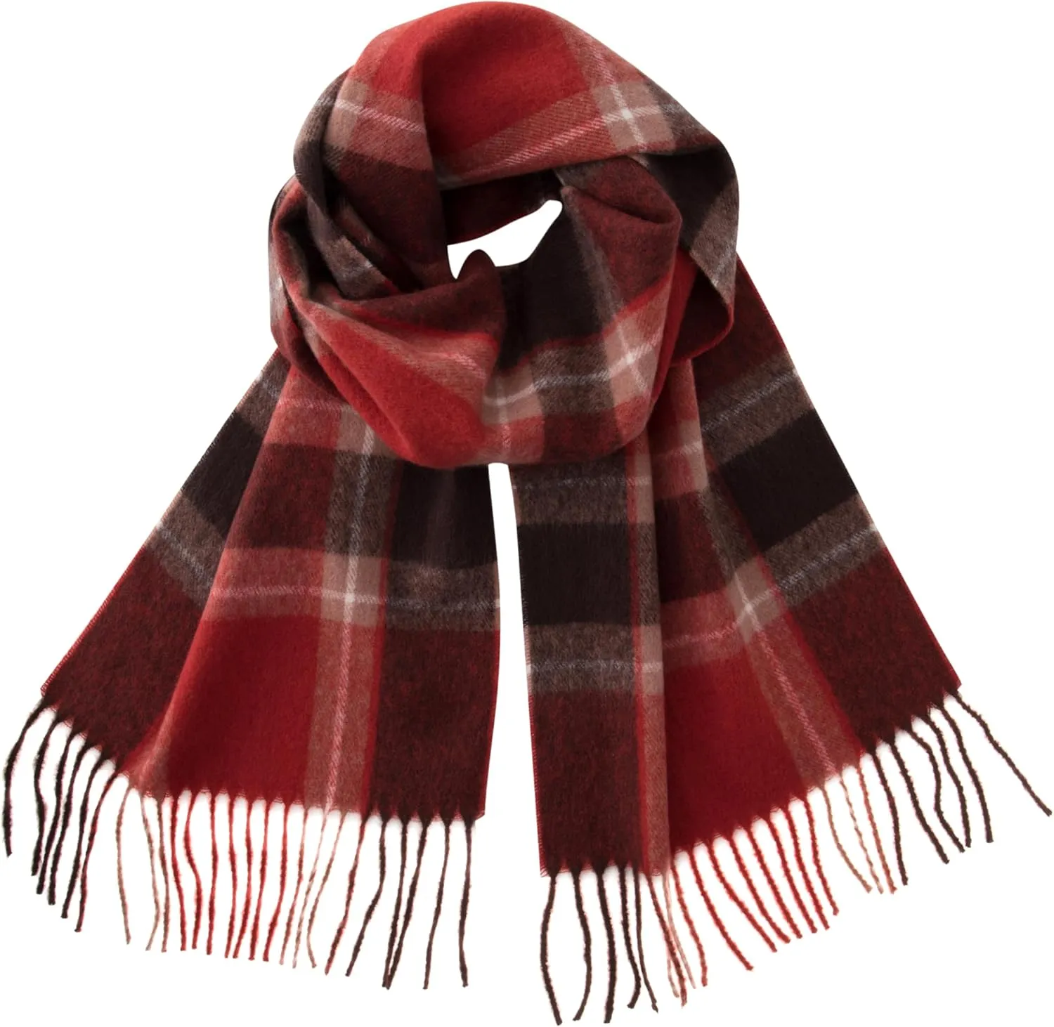 CALVIN & OLIVIA Ultra-Soft Winter Cashmere Feel Scarf Warm Long Unisex Winter Scarves Perfect Holiday Gift for Women Men