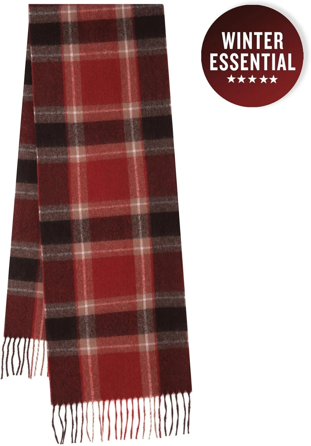 CALVIN & OLIVIA Ultra-Soft Winter Cashmere Feel Scarf Warm Long Unisex Winter Scarves Perfect Holiday Gift for Women Men