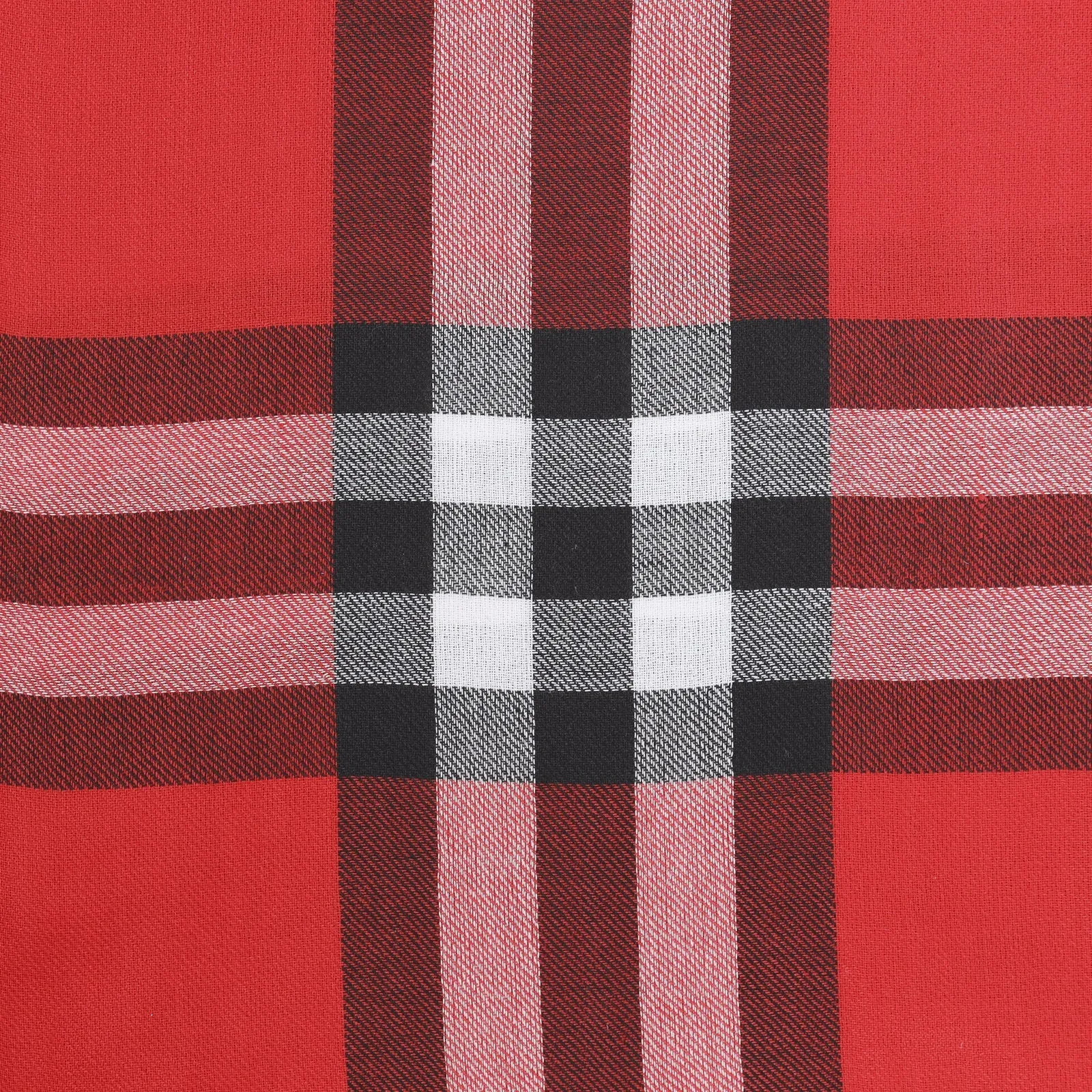 Checke Scarf Red