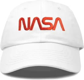 DALIX NASA Meatball Insignia Worm Logo Kids Hat Baseball Cap Girls Boys