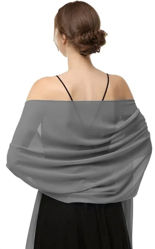 DBM21 Solid Lightweight Shawls Scarves Wraps Sarong