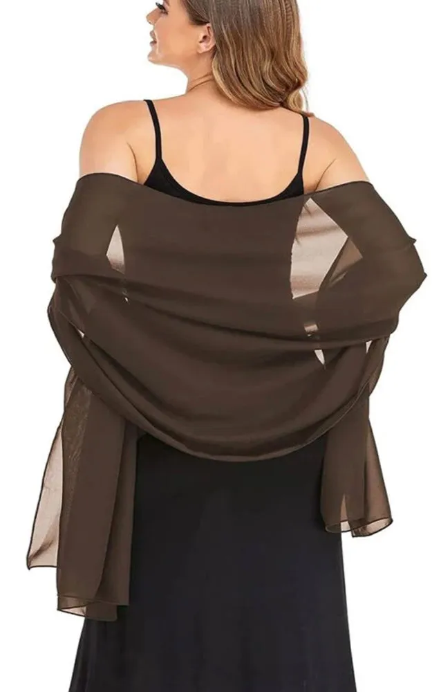 DBM21 Solid Lightweight Shawls Scarves Wraps Sarong