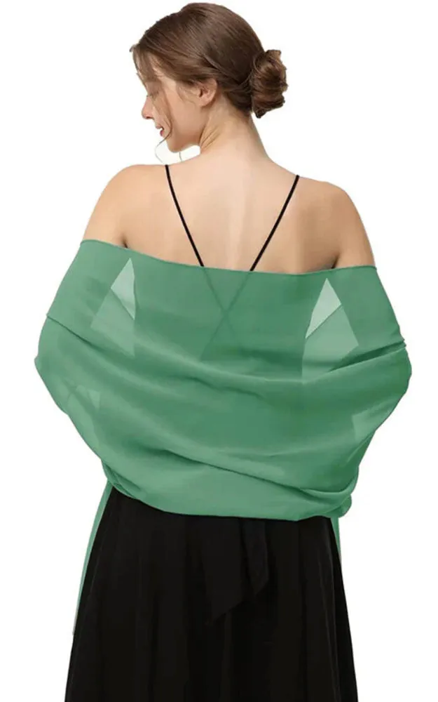 DBM21 Solid Lightweight Shawls Scarves Wraps Sarong