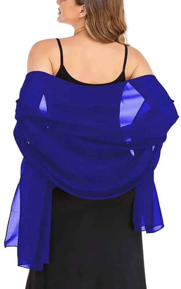 DBM21 Solid Lightweight Shawls Scarves Wraps Sarong