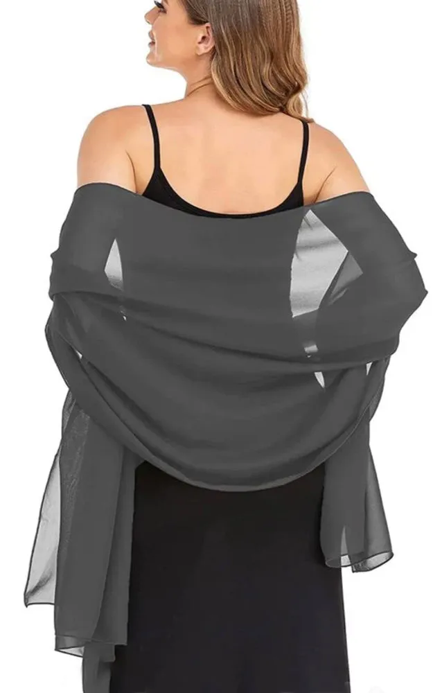 DBM21 Solid Lightweight Shawls Scarves Wraps Sarong