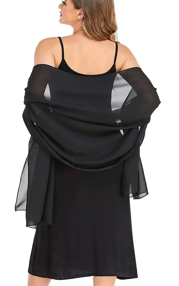 DBM21 Solid Lightweight Shawls Scarves Wraps Sarong