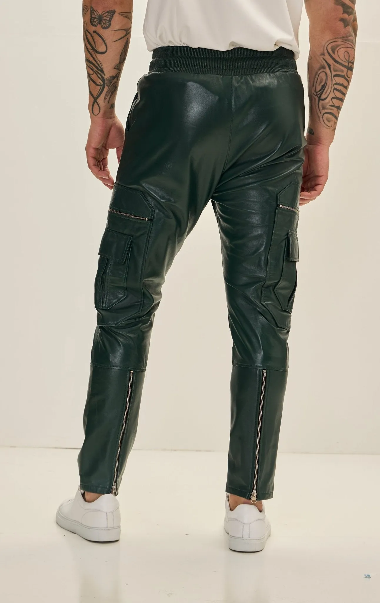 Destination Genuine Leather Jogger - Green