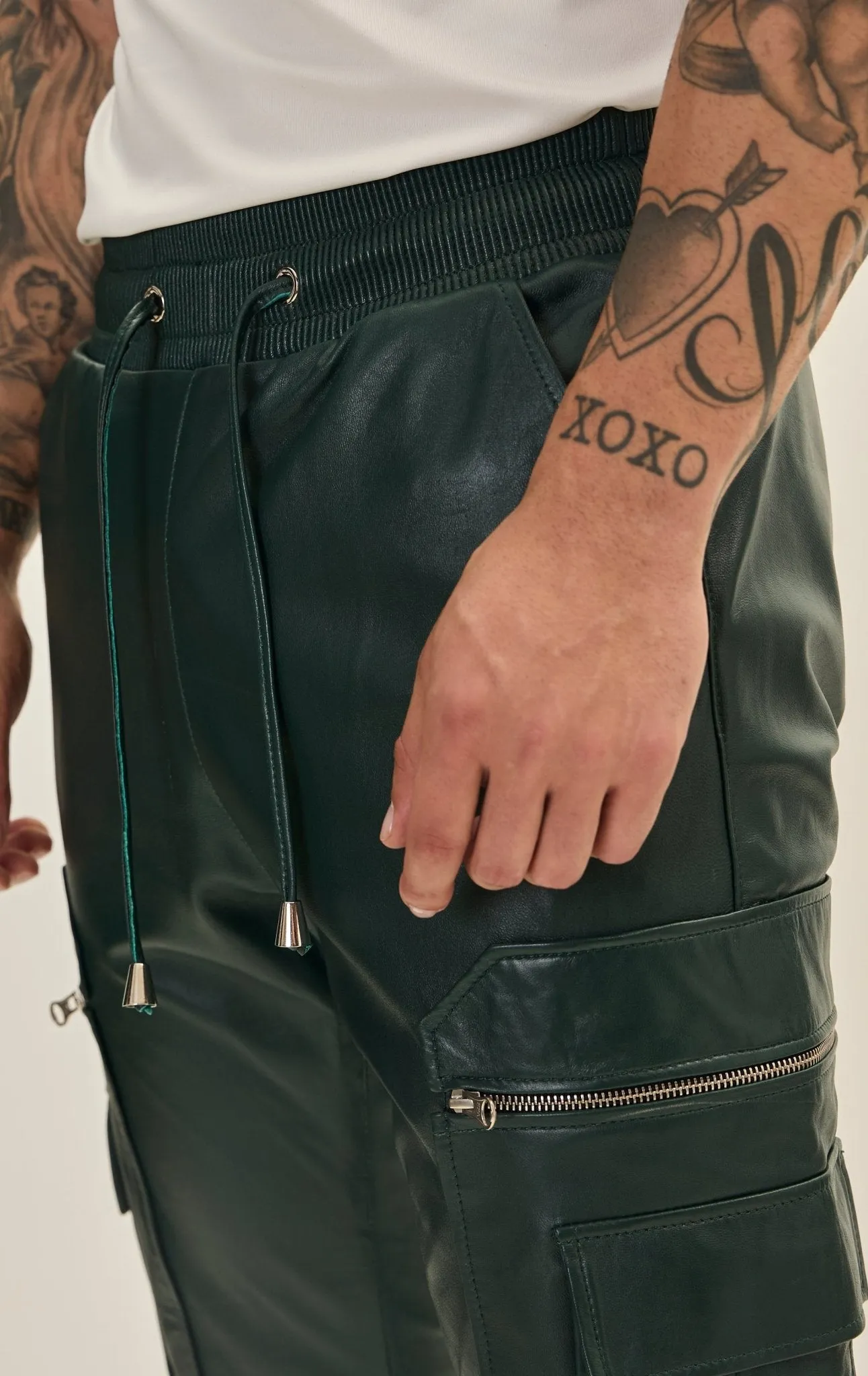 Destination Genuine Leather Jogger - Green
