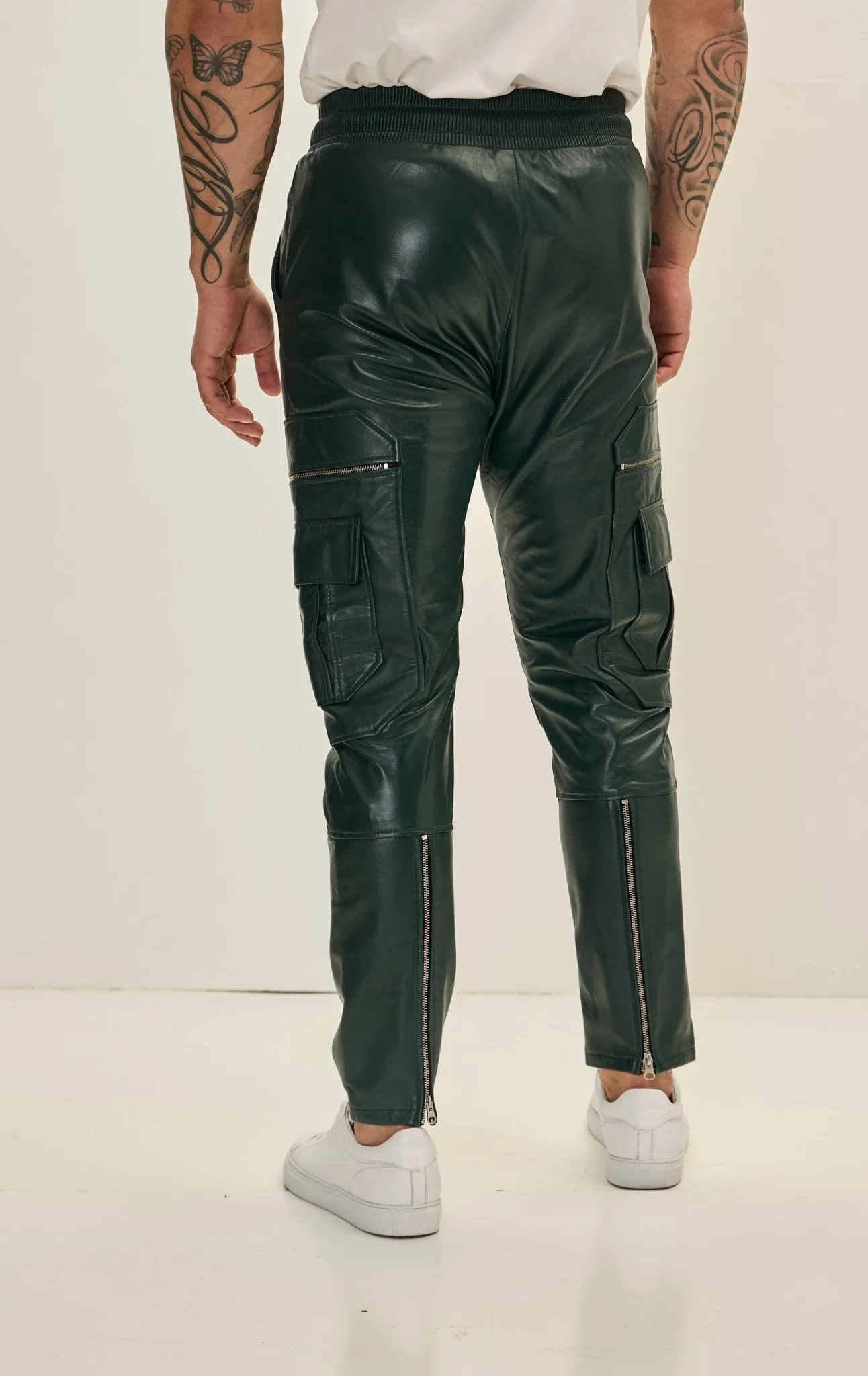 Destination Genuine Leather Jogger - Green