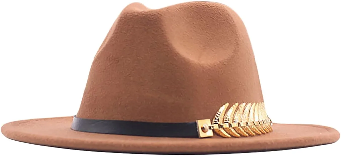 Fedora Wool Hat Womens Belt Classic Wide Buckle Panama Hat Floppy Baseball Caps Trucker Hats Men