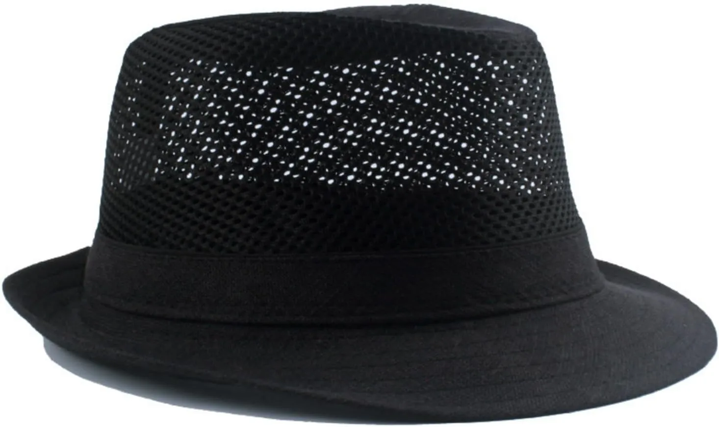 Fedoras Hats Summer Classic Panama Jazz Hat Outdoor Sunshade Hat for Wedding, Party