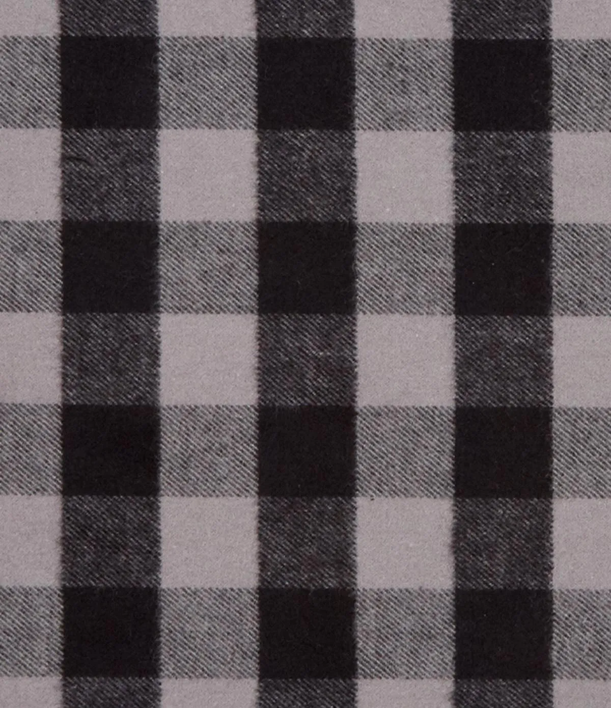 Flannel Scarf - Gray Buffalo