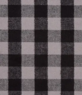 Flannel Scarf - Gray Buffalo