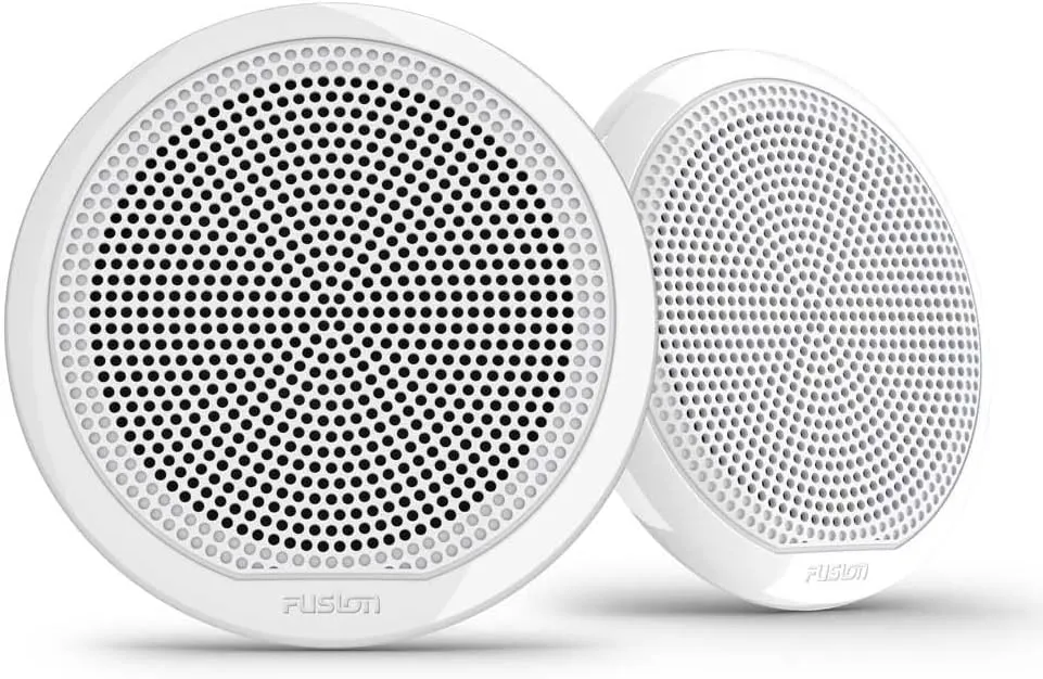Fusion EL-F653W EL Series 6.5" 2-Way Marine Coax - White Classic Grill