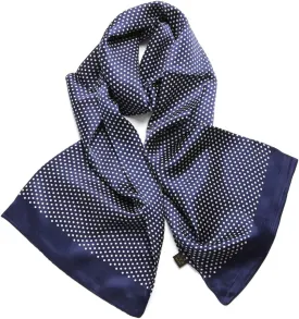 Men's 100 Silk Scarf Double Layers Fashion Neckerchief Formal Casual