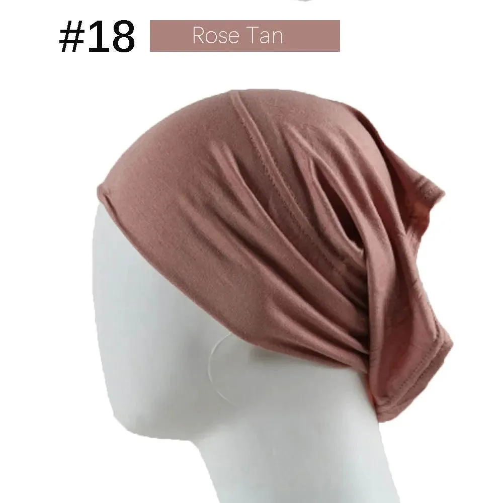 Muslim Women Under Scarf - 55 Colours