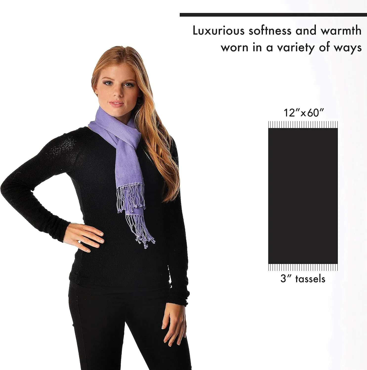 Pashmina Women's Silk Scarf
