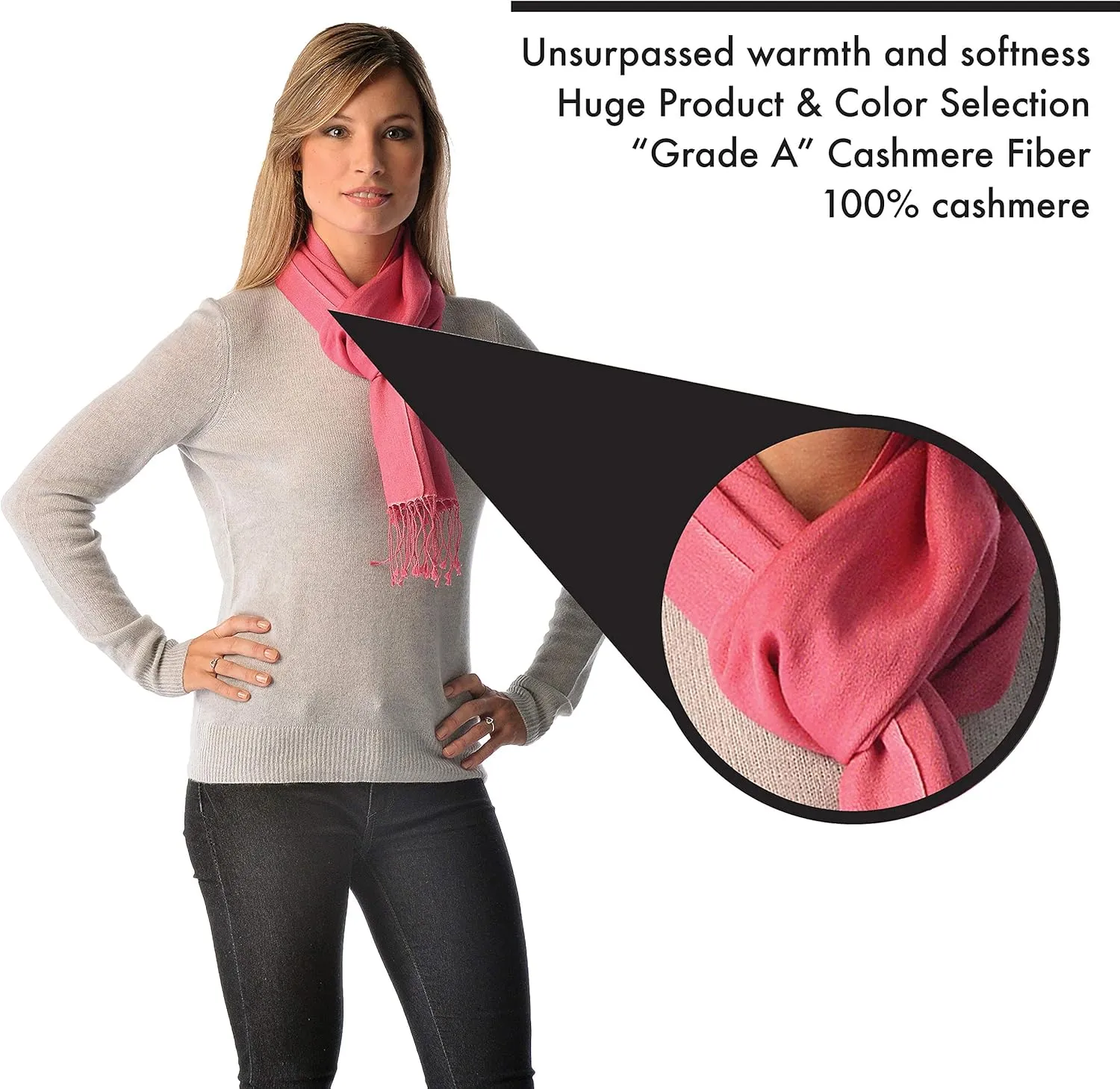 Pashmina Women's Silk Scarf