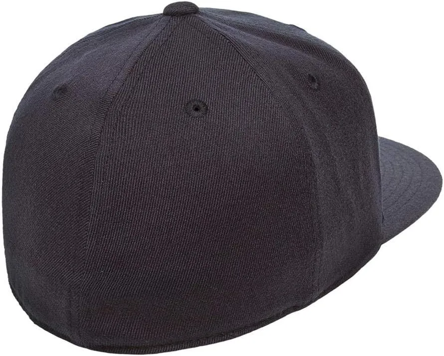 Premium 210 Flexible Fit Fitted Flatbill Hat with No Sweat Hat Liner