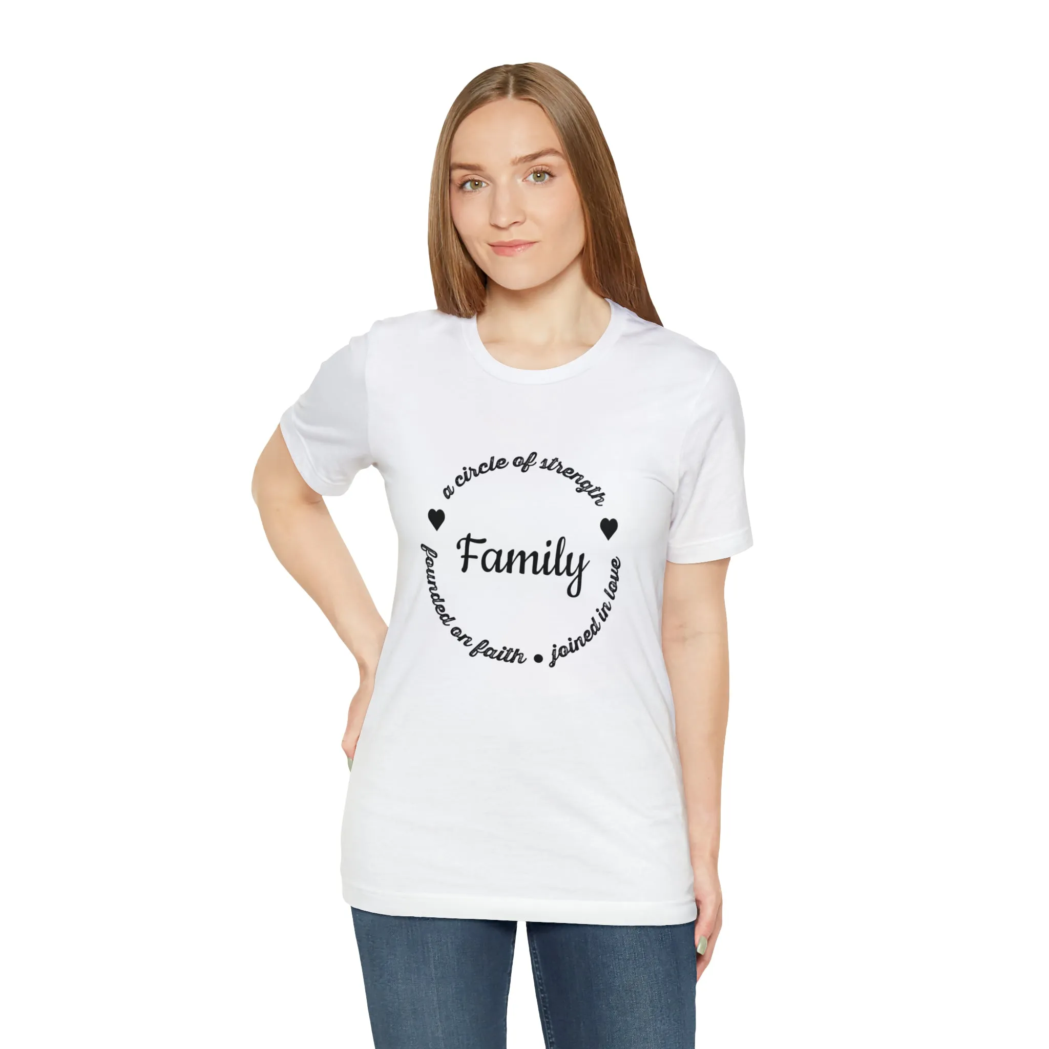 "Family" Bella Canvas Unisex Jersey Short Sleeve Tee