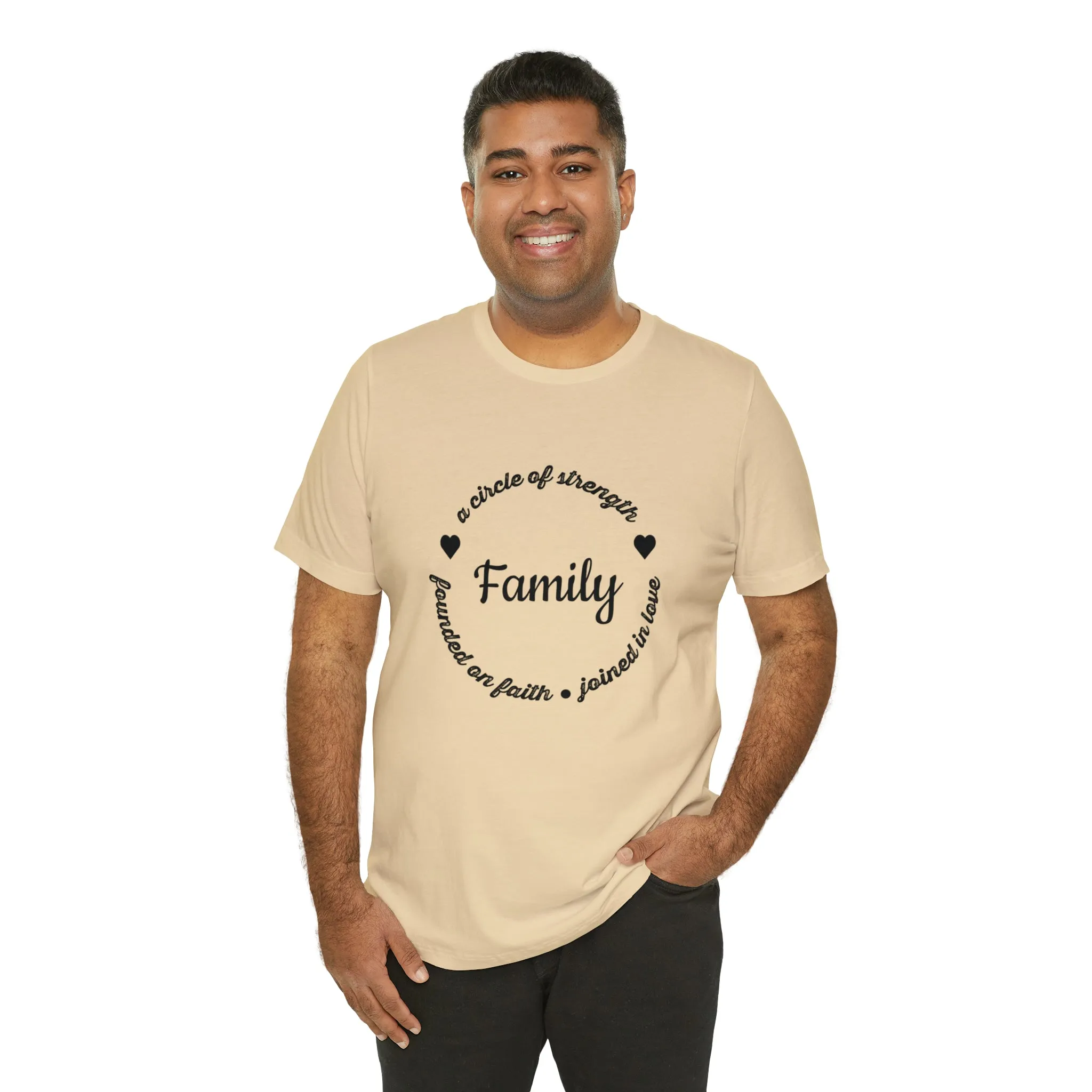 "Family" Bella Canvas Unisex Jersey Short Sleeve Tee