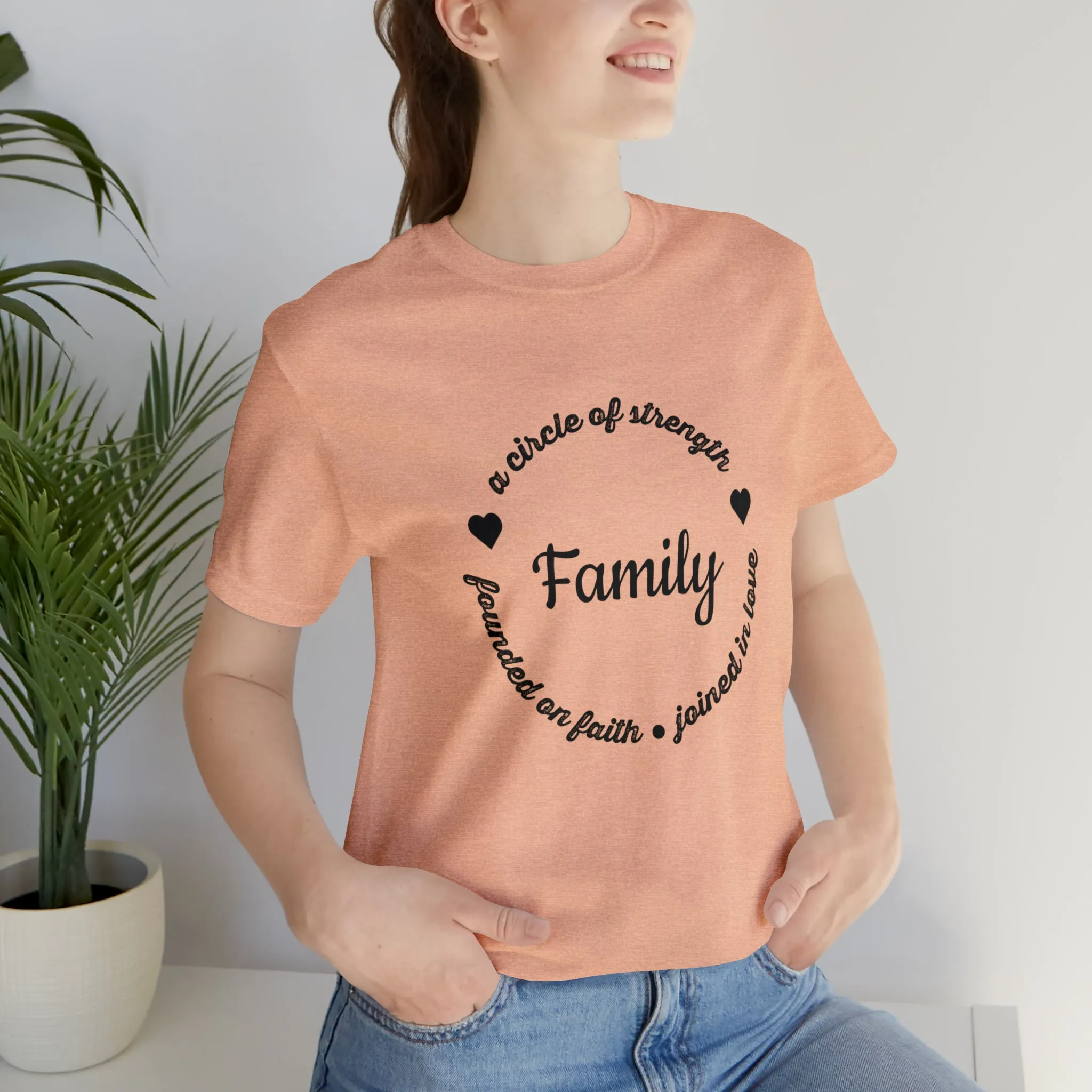 "Family" Bella Canvas Unisex Jersey Short Sleeve Tee
