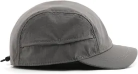 Short Brim Quick-Dry Lightweight Breathable Polyester Baseball Cap Adjustable Drawstring Dad Hat Outdoor Men Women