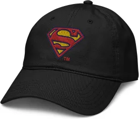 Superman Classic Chest Logo Adjustable Baseball Hat