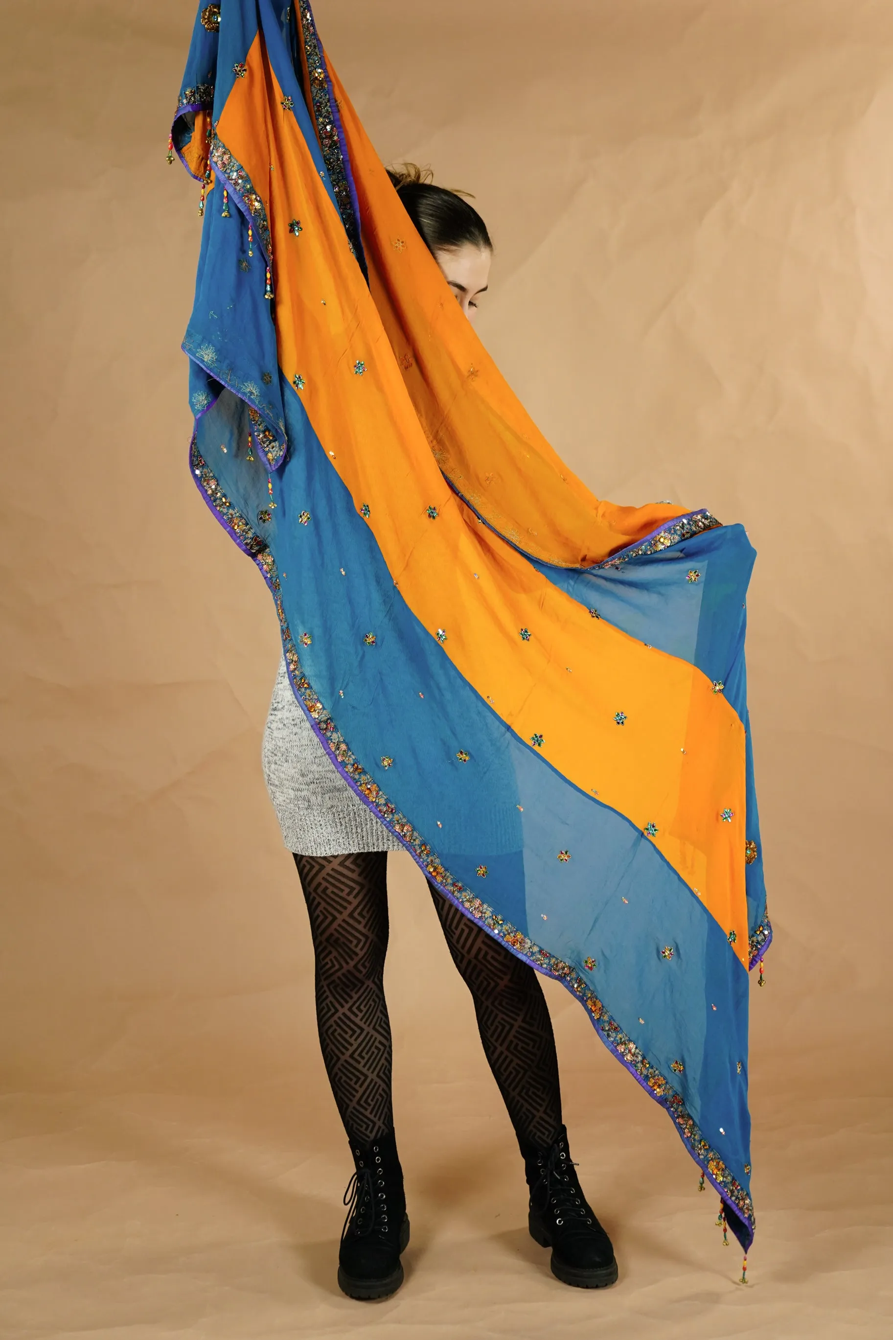 Vintage Bollywood scarf ‘Dupatta’