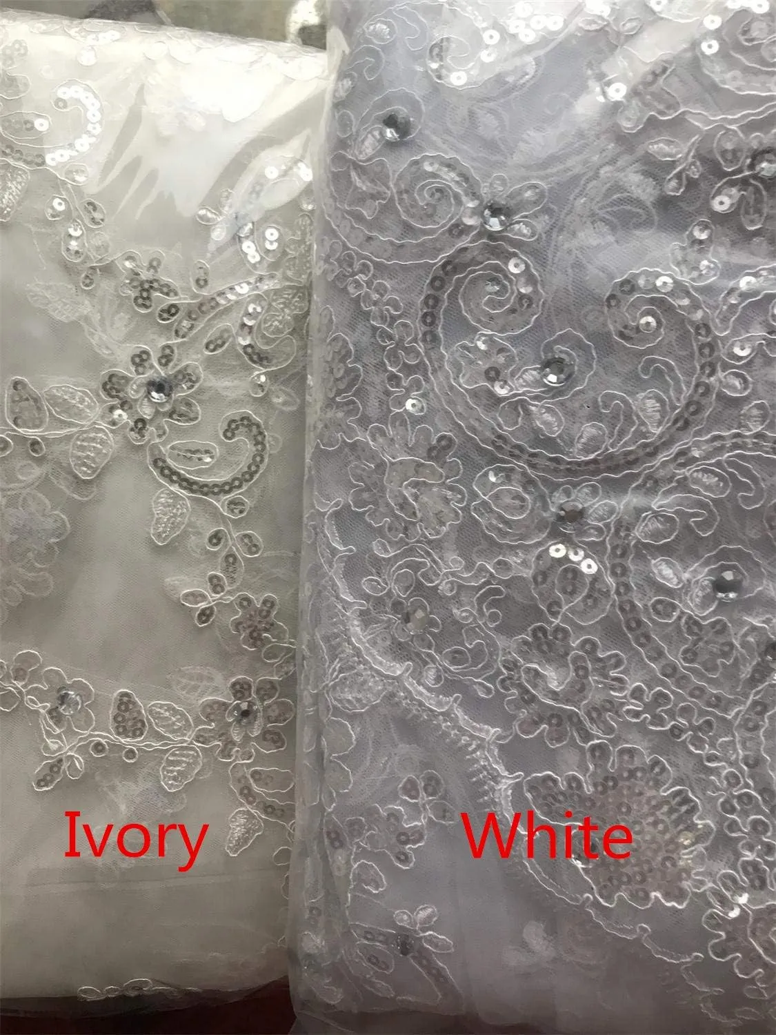 Wedding Veils Long for Brides 2 Tier Triple Lace Edge Long Blusher with Comb