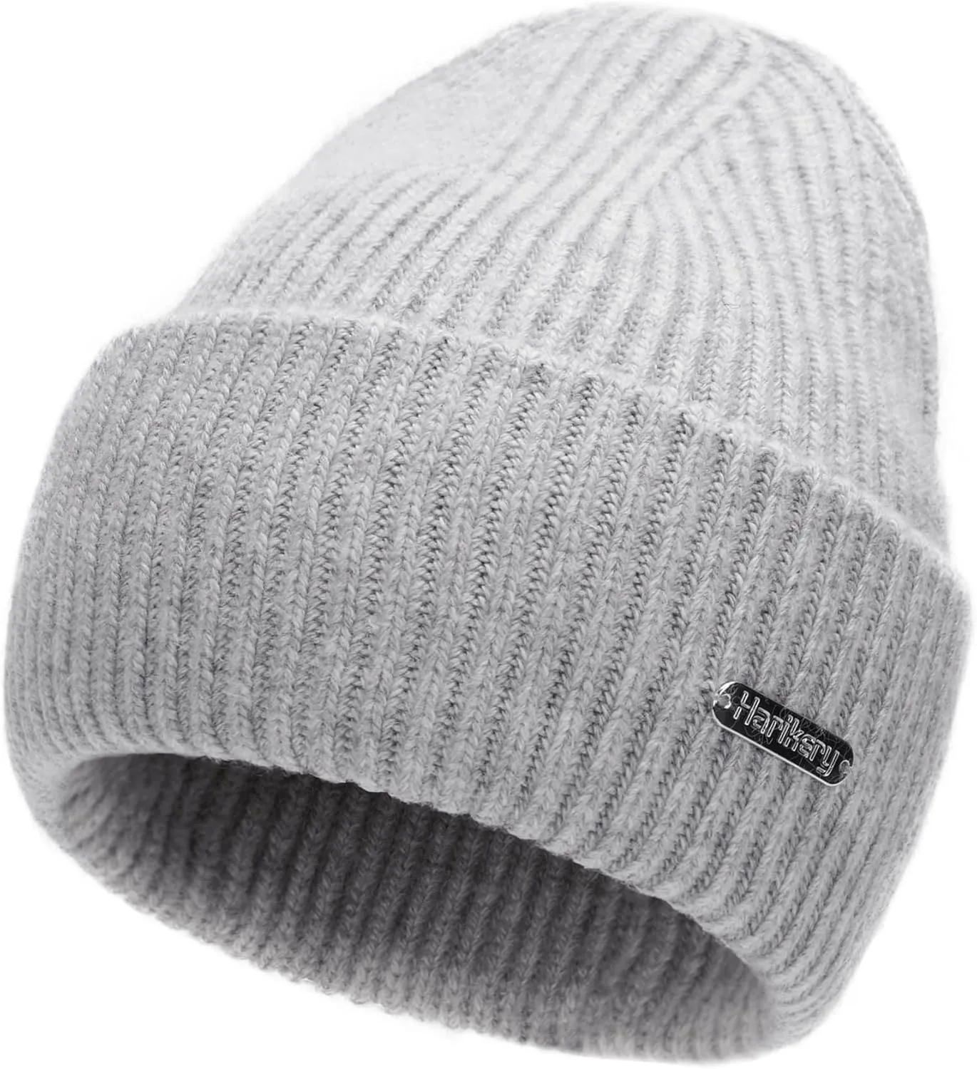 Wool Knit Beanie hat for Women Man Warm Soft Cashmere Beanie Unisex Cozy Skull Cap Winter Headwear