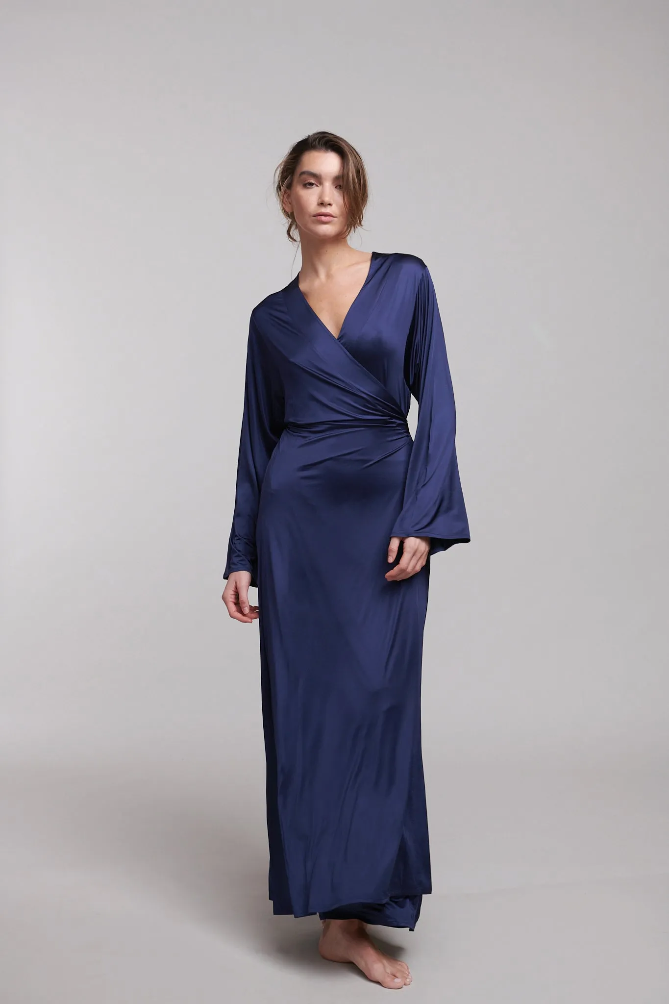 Zoe Maxi Dress - Blue